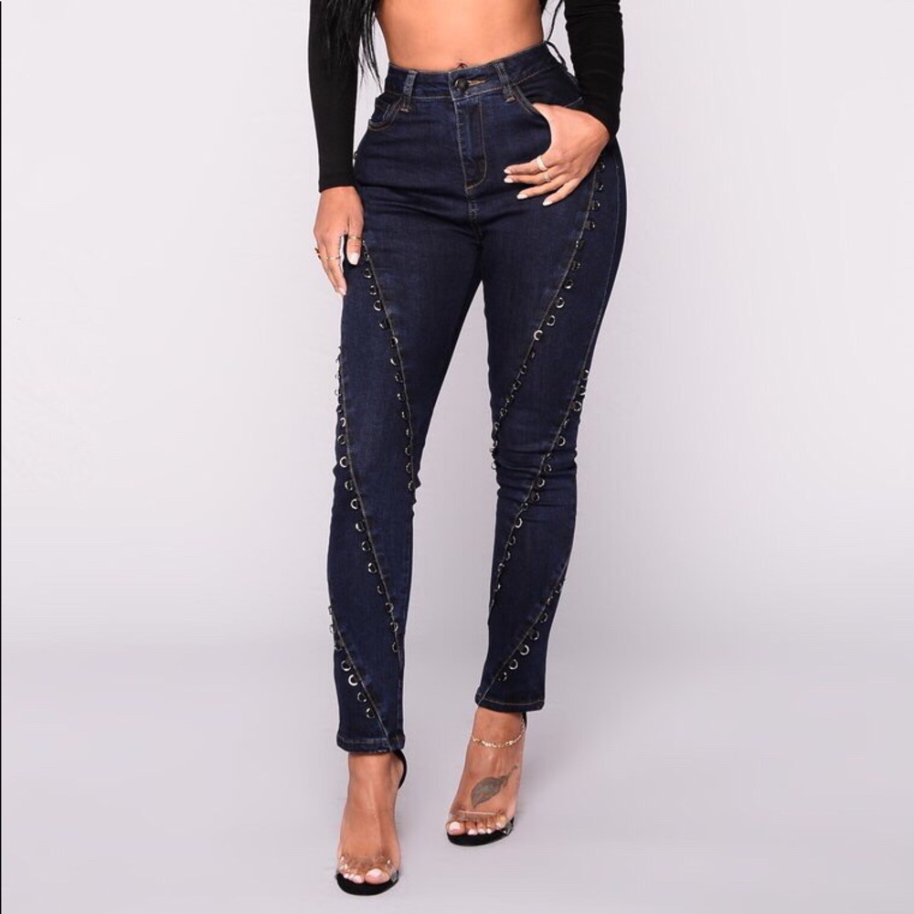 High Waisted Skinny Jeans